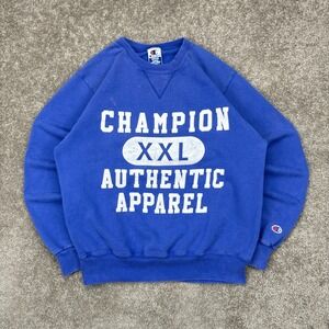 Vintage 90s Champion XXL Authentic Apparel Crewneck Sweatshirt‎ Medium